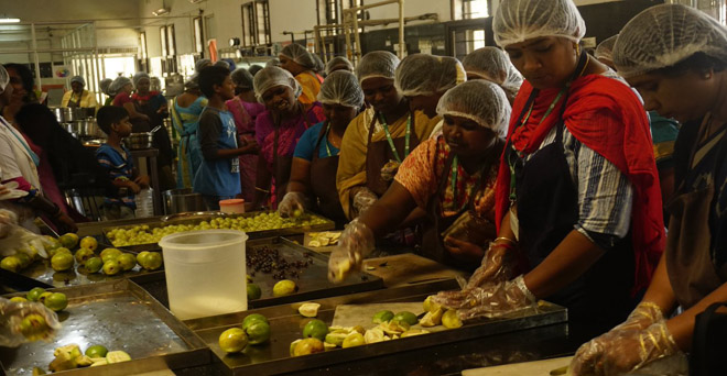 केंद्रीय खाद्य प्रंसस्करण मंत्रालय ने तमिलनाडु राज्य विज्ञान और प्रौद्योगिकी परिषद के साथ मिलकर राज्य की महिलाओं के लिए फल एवं सब्जियों के तीन दिन के उद्यमिता विकास प्रशिक्षण का आयोजन किया  