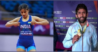 डब्ल्यूएफआई की तदर्थ समिति ने बजरंग, विनेश को एशियाई खेलों में दिया सीधा प्रवेश