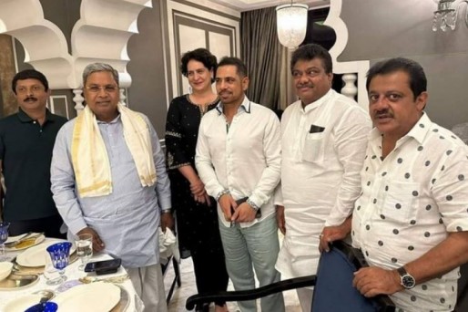 कर्नाटक में कैबिनेट विस्तार को लेकर चर्चा तेज, अब प्रियंका गांधी से मिले मुख्यमंत्री सिद्धारमैया