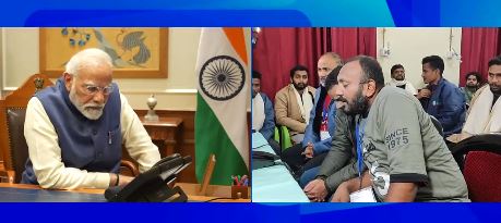 प्रधानमंत्री नरेंद्र मोदी ने सुरंग से निकाले गए श्रमिकों से की फोन पर बात, बचाव अभियान को बताया मिसाल