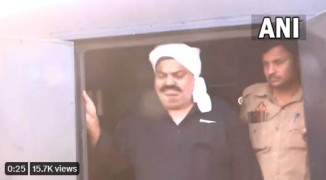 उत्तर प्रदेश पहुंचा माफिया अतीक अहमद का काफिला