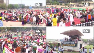 दिल्‍ली में आज ‘किसान महापंचायत’, रामलीला मैदान में जुट रहे हजारों किसान