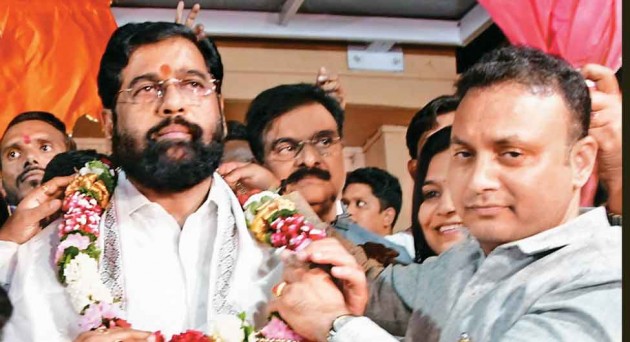 महाराष्ट्र के मुख्यमंत्री एकनाथ शिंदे